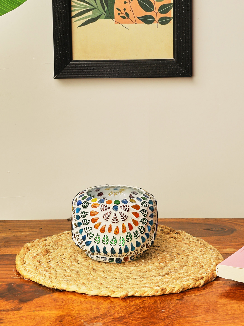 Sthula's Handcrafted Mosaic Glass Lamp